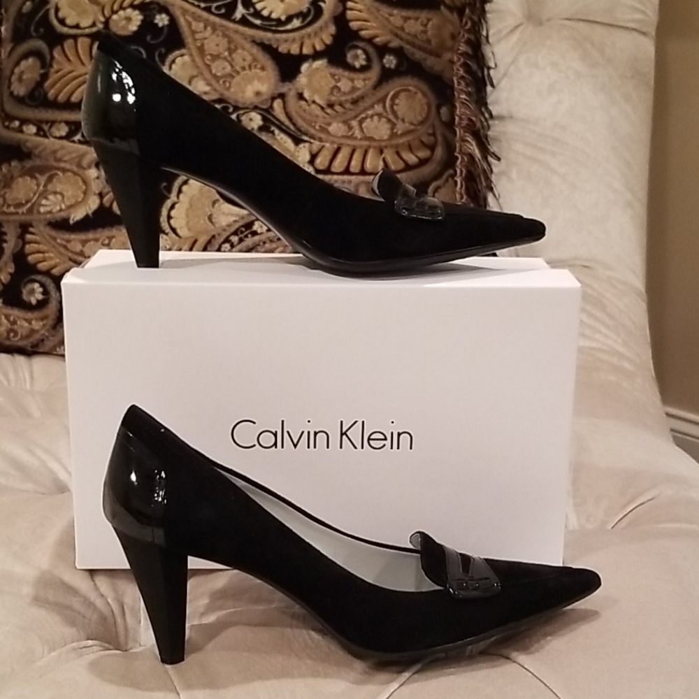 Calvin Klein Shoes 3 inch heel